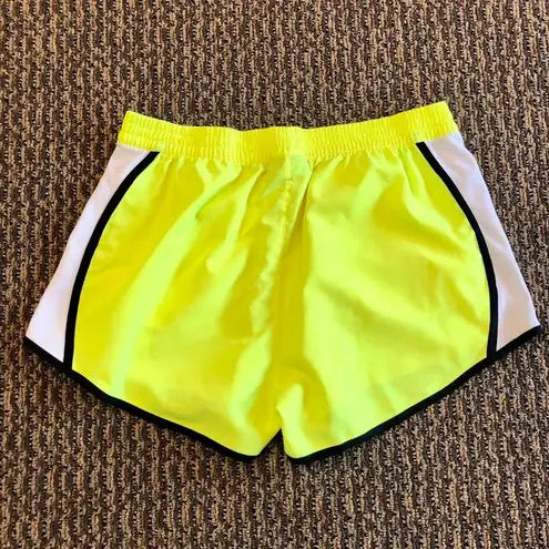 Zone Pro Colorful Top and Bright Yellow Shorts Womens L Used 2 Pieces