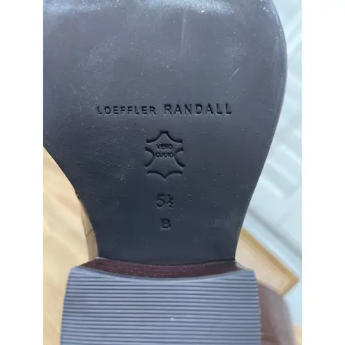 Loeffler Randall Lynn Snip Toe Croc Embossed Block Heel Boots Leather Sz 5.5 NIB