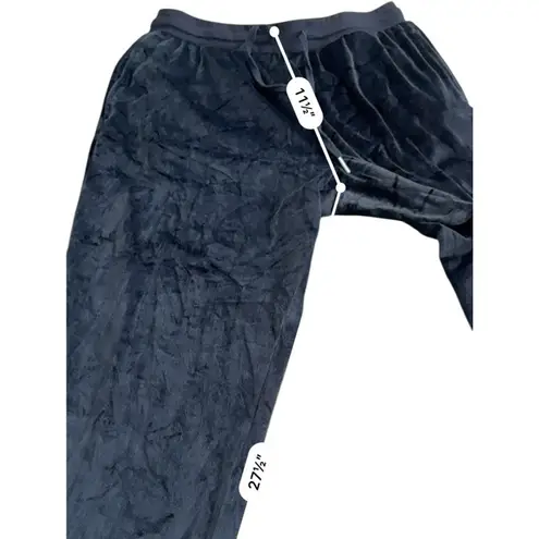 Juicy Couture  Velour Black Rhinestones Track Pants Size medium