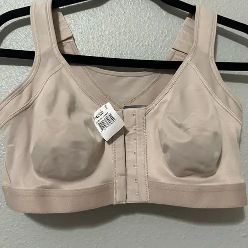 LEONISA SHAPEWEAR unlined wireless posture corrector bra made in Colombia Tan Size undefined