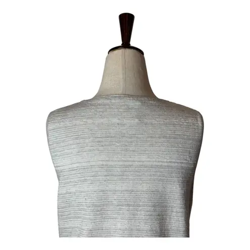 MM.LaFleur Shirt Women XL Gray Heathered Knit Sleeveless Tank Top Preppy Luxury