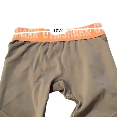 Gymshark Gray & Pink Seamless Flex Fitness Low Rise Capri Leggings Sz XS