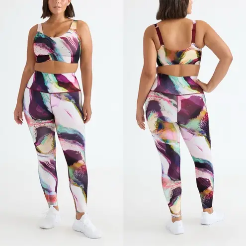 KNIX HiTouch High Rise Legging in Flow Motion Size S Purple