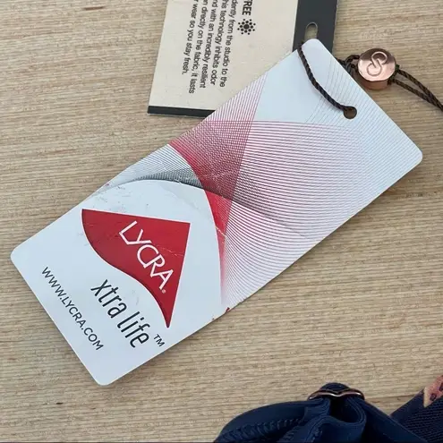 Calia by Carrie Underwood lattice front printed bikini top Size XS