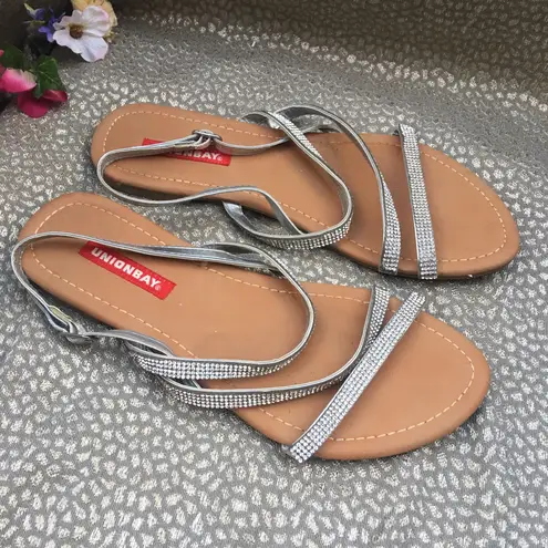 Unionbay Rhinestone Sandals