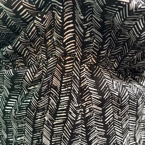 Loft  Black and White Patterned Jumpsuit thumbnail 11