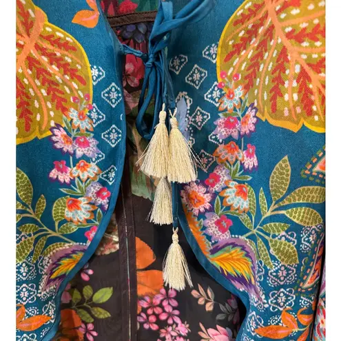 Johnny Was Lapham Ryder Reversible Coat Size Small