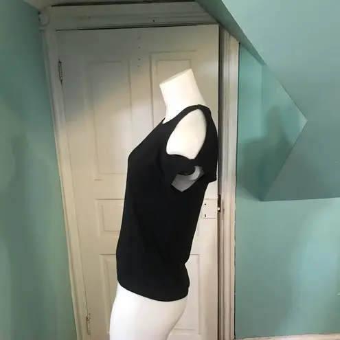 Pam & Gela  Cold Shoulder Tee SzXS