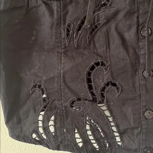 Free People  Sweet Sammi Eyelet Top, Size Medium, $78