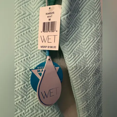 WET Swimwear Acqua Madilyn One Piece Women’s Mint Green Swimsuit Size Medium