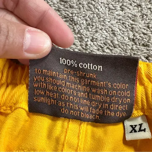 Big Bud Press Women’s Western Calvary Pants Pin Tuck Retro in Golden Yellow XL