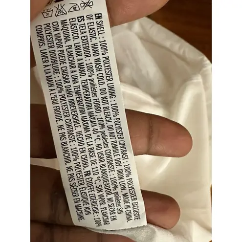 English Factory Sunset Color Block Tiered Maxi Dress Ruffle Sleeves Size M NWT