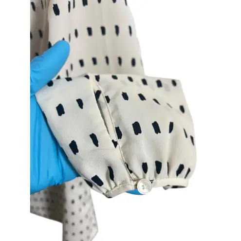 Talbots  Women M Blouse Bundle Lot of 2 Long Sleeve Pullover Tops Classic Career