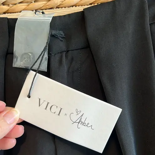 VICI NWT  x Amber High Rise Career Woven Crop/Ankle Dress Pant Trouser, XS