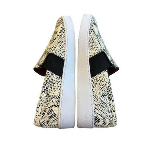Vionic Demetra Snake Print Slip-On Shoes Flats Comfort Casual Size 8 Women's