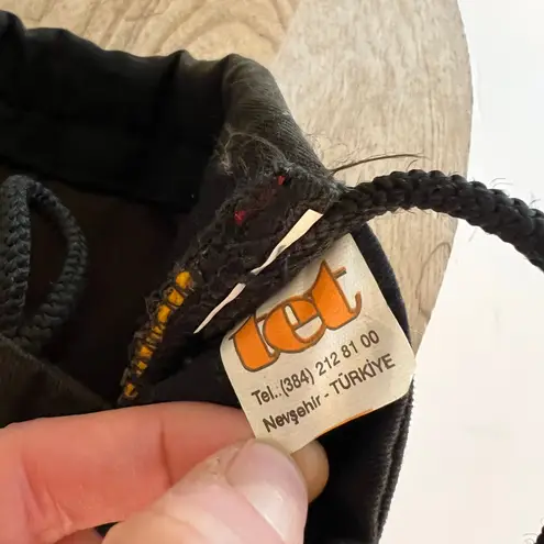 Indie Handmade Fabric Woven Weaved Southwestern Small Crossbody Bag Black