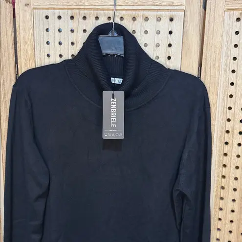 Casual/ Comfortable And Warm Hem Patchwork Sweater Dress Black Size XXL