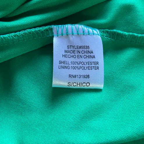 Tea N Rose Green Embroidered Maxi Dress