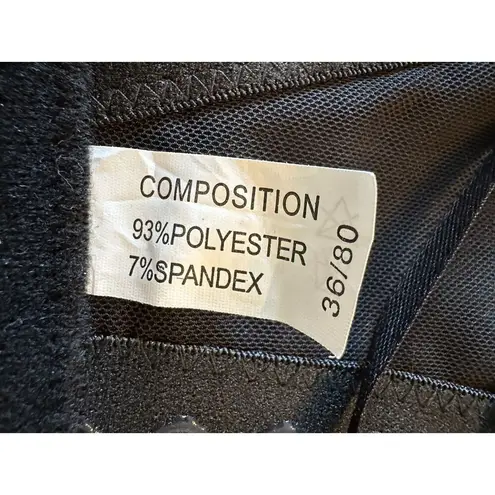 None Gold Cone Rave Festival Top Size Medium