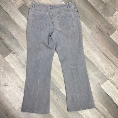 Christopher & Banks Bootcut Jeans Gray 10 Short