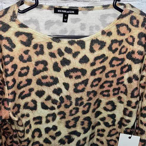 Hye Park and Lune NEW SOFT Cheetah Top size 0