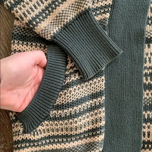 Rubbish Open Front Striped Cardigan Sweater XS