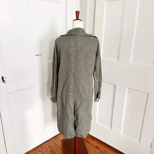 American Eagle  Olive Green Trench