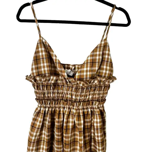 L'Academie Revolve Veira Midi Dress in Ochre Multi