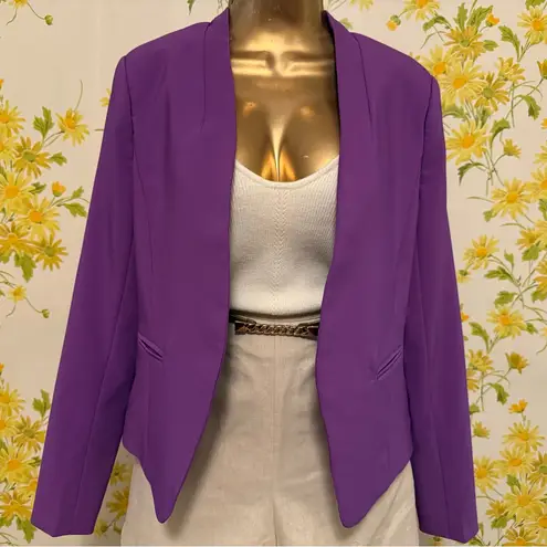 OVI New open front Purple Blazer size M