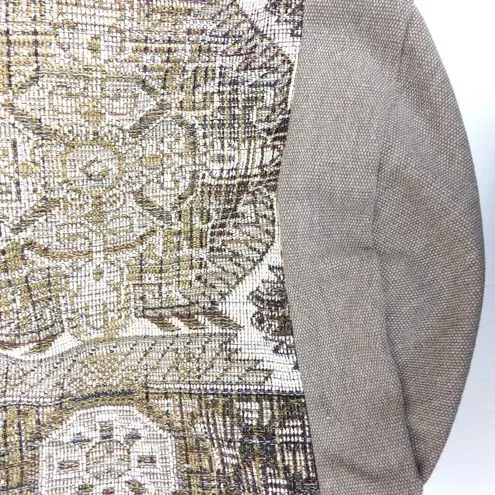 Tapestry Carpet Tote Bag Satchel Purse Faux Leather Large Tall Boho Ethnic