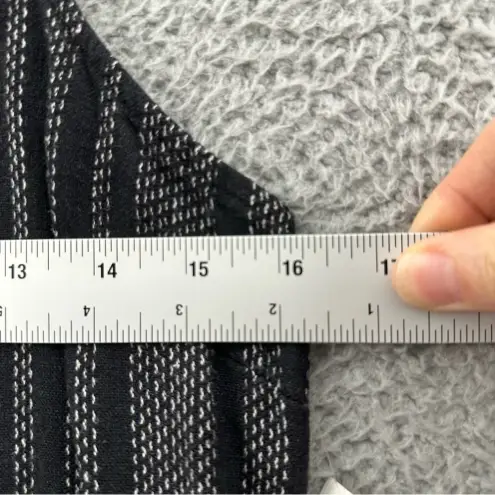 Old Navy NWT  Sleeveless Linen‎ Blend Shift Dress Black White Women's XS