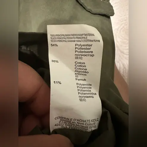 New with tags Chipie Fabille Girls' Coat Olive Hooded Jacket size 14