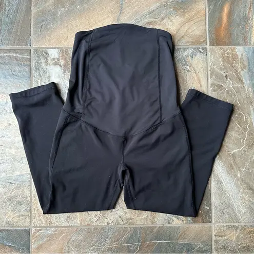 Isabel Maternity Black Crop Leggings Women's Size Small Maternity