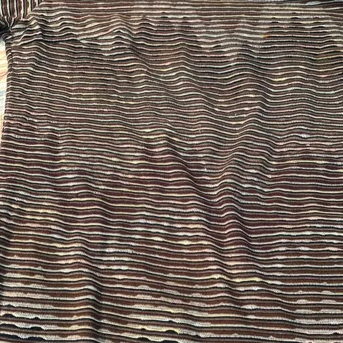 Missoni Brown and White Long Sleeve Tee