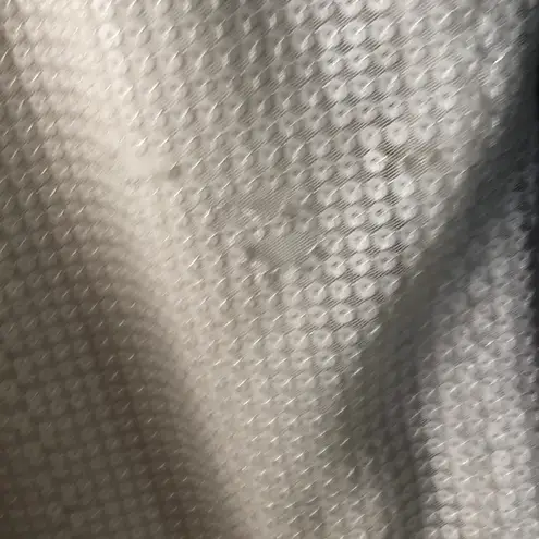 New York And Company Cream Sequin Tank Top Size M