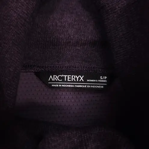 Arc'Teryx Laina Funnel Neck Sweater Purple Sz Small
