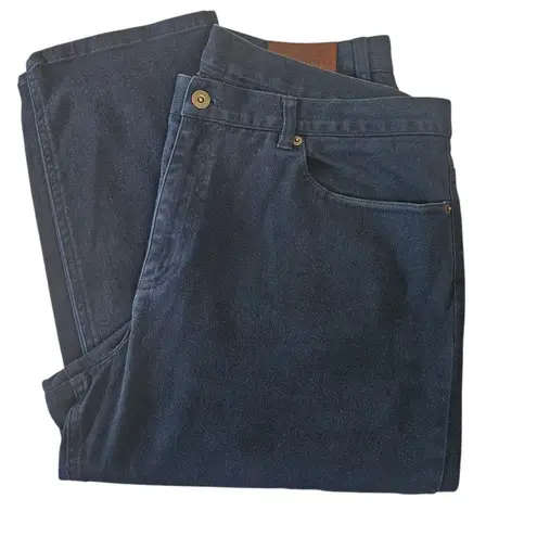 Ralph Lauren Lauren Jeans Co Women's Straight Leg Navy Jeans Sz 16 Blue