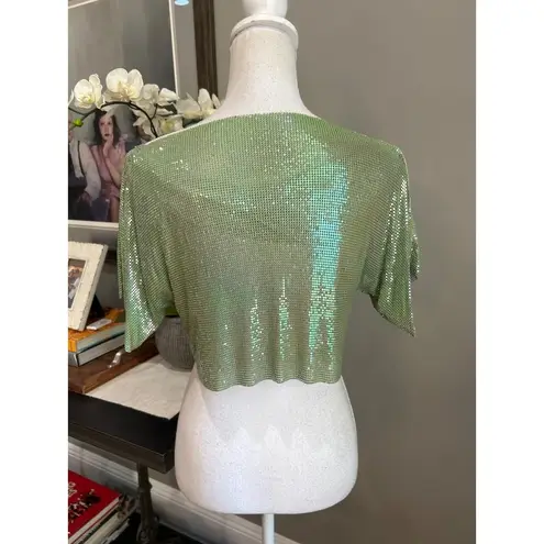 Poster Girl The Jana Crop Top Ultra Serpentine Womens Size Medium