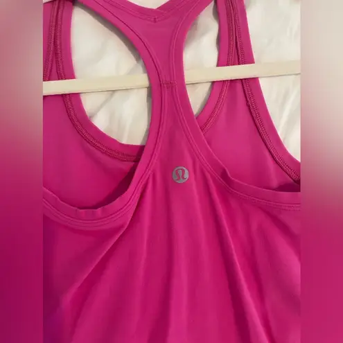 Lululemon  Cool Nulu Racerback Tank Sonic Pink