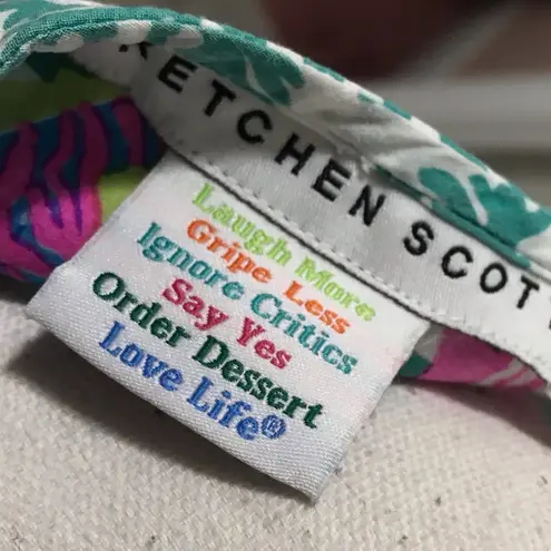 Gretchen Scott Coral reef tunic top Green Size M