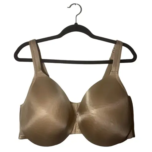 Cacique Full Coverage Underwire Support Lined Lane Bryant Nude Bra size 44DD