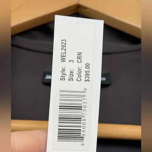 James Perse Open Front Tuxedo Jacket Blazer WEL2923 Size 3 (L)