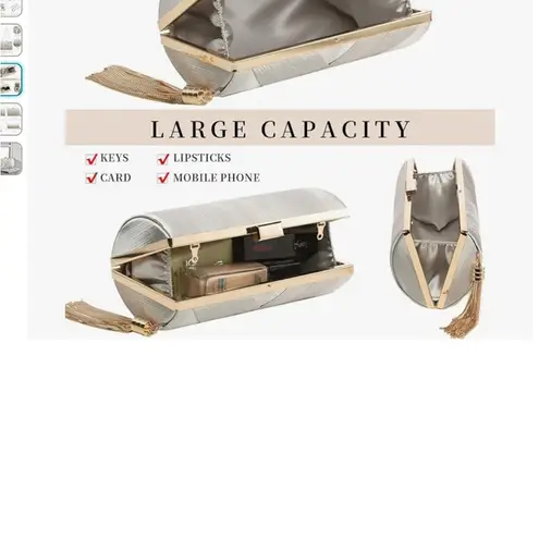 CLUTCH TASES CROSSBODY WEDDING PURSES EVENING Silver