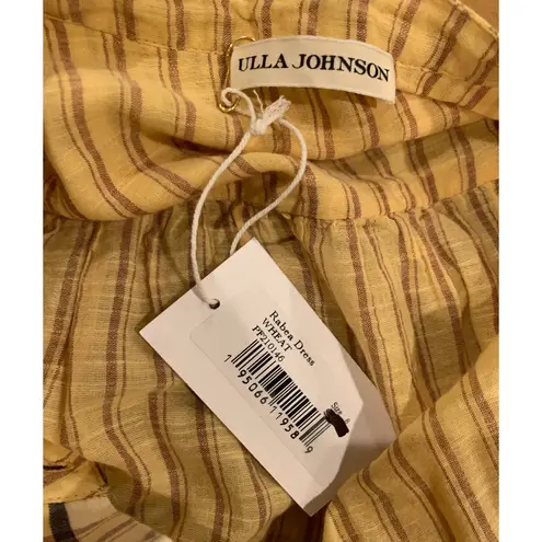 Ulla Johnson NWT Rabea striped cotton midi dress Size 8