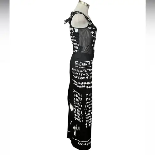 H&M Basquiat x Ev Bravado & Téla D'Amore LONG DENIM CORSET