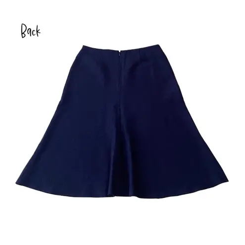 CAbi  Navy Textured Tulip‎ Slkirt