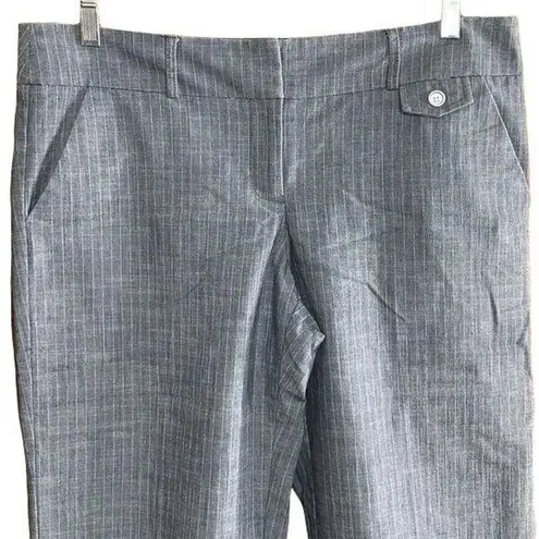 Tracy Evans Limited Womens Gauchos Capris Dress Pants Wide Leg Gray Size 13