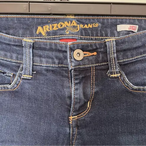 Arizona Jeans Arizona Jean Company Women's Dark Blue Jeans skinny ankle