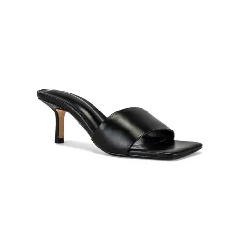 Tony Bianco Aaliyah Sandal in Black Capretto, size 7