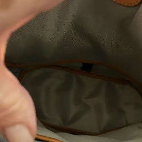 Multicolor Bucket Purse blue & linen NWOT - Image 3